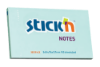 Picture of Adhesive Notes: 76mm X 127mm Pastel Blue Pkt-12