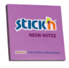 Picture of Adhesive Notes: 76mm X 76mm Neon Purple Each