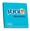 Picture of Adhesive Notes: 76mm X 76mm Neon Blue Pkt-12