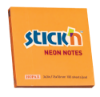 Picture of Adhesive Notes: 76mm X 76mm Neon Orange Each