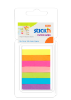 Picture of Adhesive Paper Index Tabs: 50mm X 10mm Neon 7 Colo