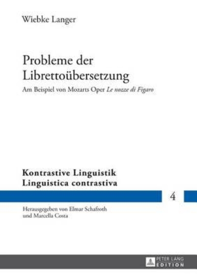 Picture of Probleme der Librettouebersetzung