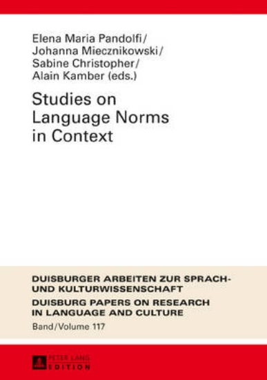 Picture of Studies on Language Norms in Context