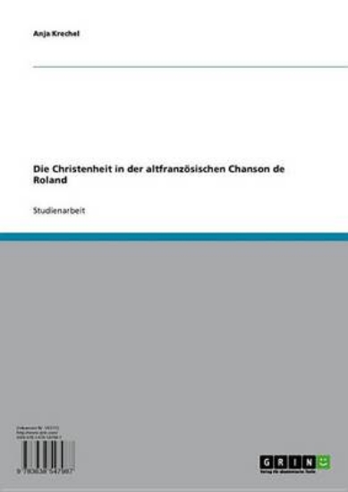 Picture of Die Christenheit in Der Altfranz Sischen Chanson d