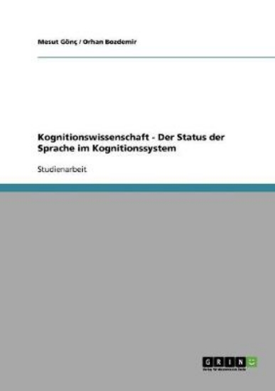 Picture of Kognitionswissenschaft - Der Status der Sprache im