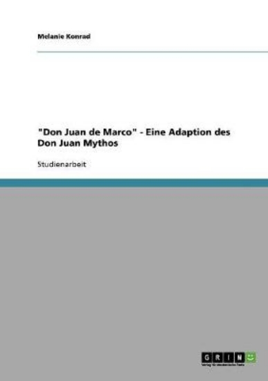 Picture of Don Juan de Marco - Eine Adaption des Don Juan Myt