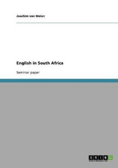 Picture of English in South Africa