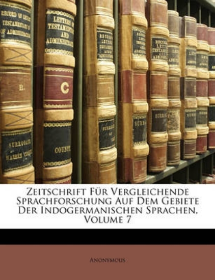 Picture of Zeitschrift F r Vergleichende Sprachforschung Auf