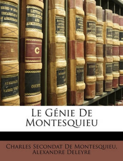 Picture of Le Genie De Montesquieu