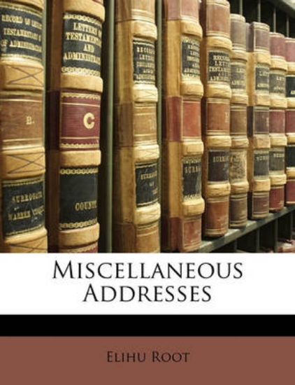 Picture of Miscellaneous Addresses