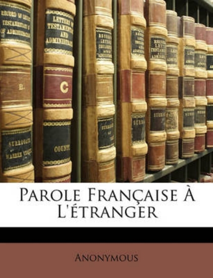 Picture of Parole Francaise A L'Etranger