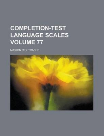 Picture of Completion-Test Language Scales