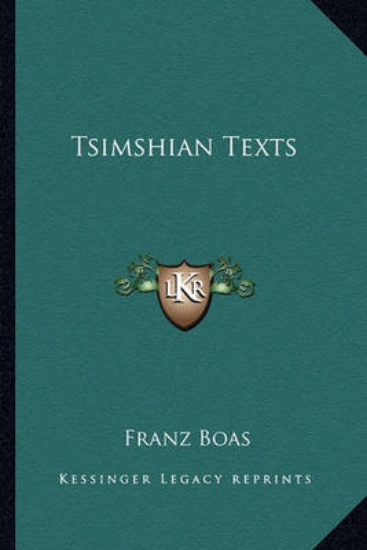 Picture of Tsimshian Texts