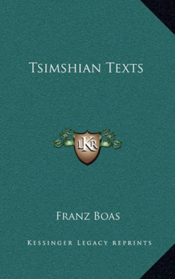 Picture of Tsimshian Texts