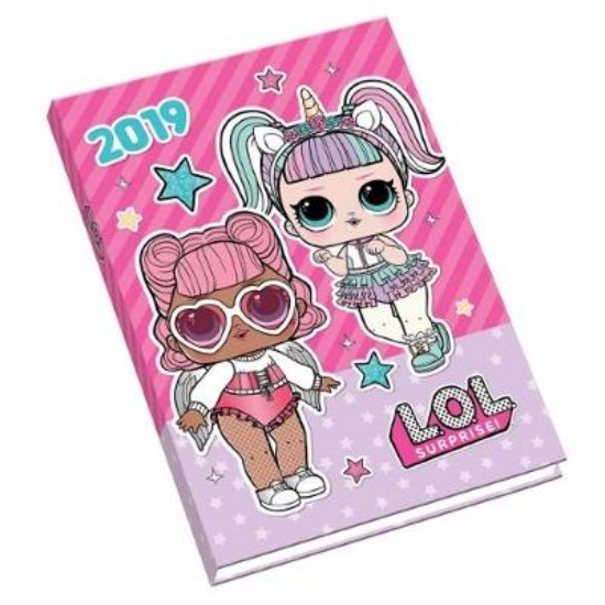 Picture of LOL Surprise Keepsake A6 Official 2019 Diary - A6