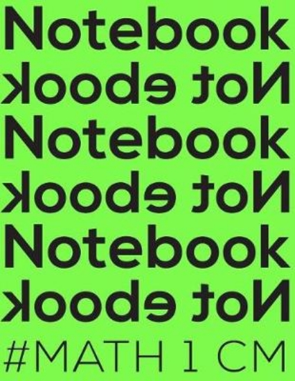 Picture of Notebook Not eBook #math 1 CM