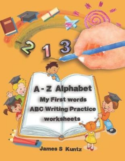 Picture of A-Z Alphabet, My First Words, ABC Writing Practice