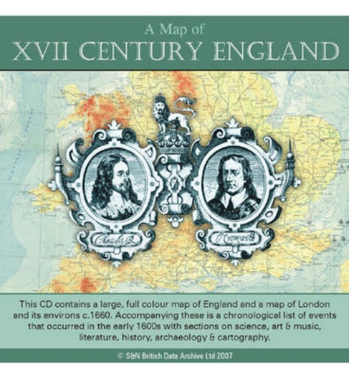 Picture of A Map of XVII Century England: This CD Contains a