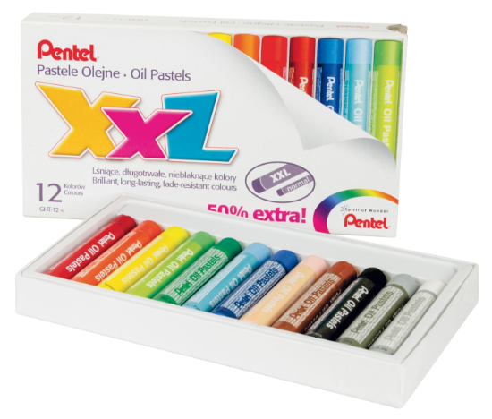Picture of XXL Oil Pastels 12 Colour Set