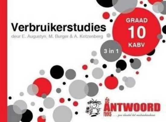 Picture of Die Antwoord-Reeks Graad 10 verbruikerstudies 3in1