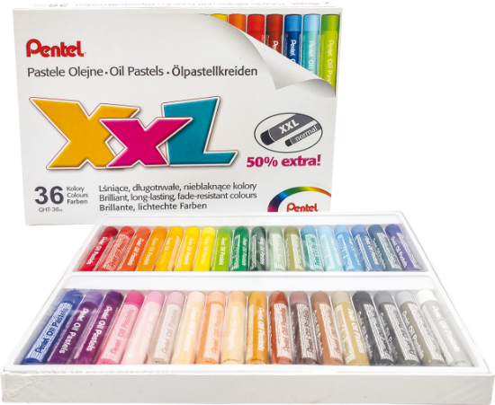 Picture of XXL Oil Pastels 36 Colour Set