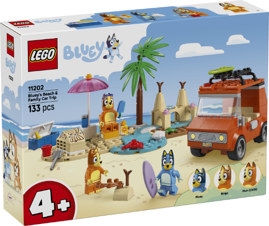 Picture of Lego Bluey Bluey's Beach & Family Car Trip