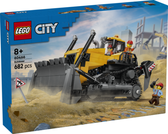 Picture of Lego City Big Vehicles Yellow Bulldozer