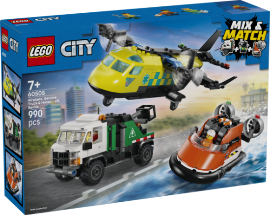 Picture of Lego City Great Vehicles Airplane, Service Truck &