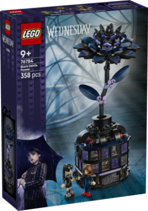 Picture of Lego Wednesday Black Dahlia Flower