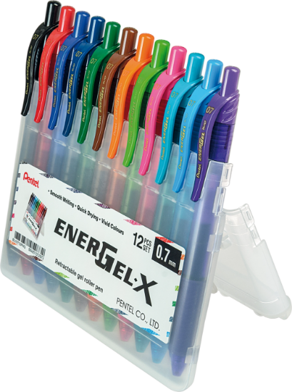 Picture of Pentel Bl107 Energel Retractable Plastic Case Set