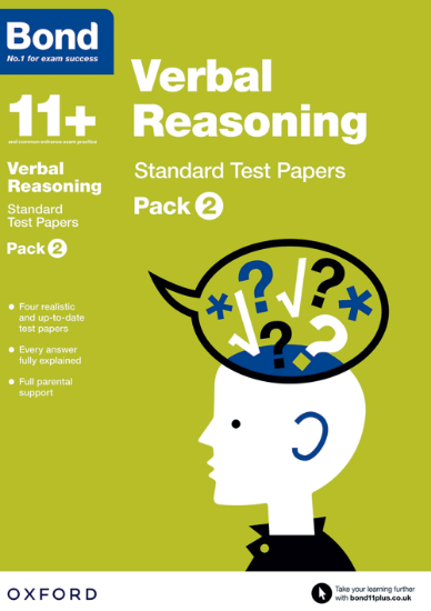 Picture of Bond 11+: Verbal Reasoning: Standard Test Papers