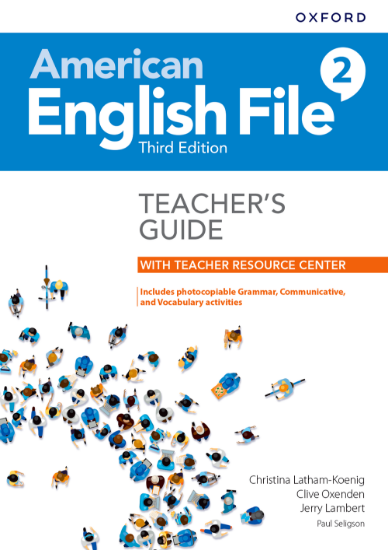 Picture of American English File: Level 2: Teacher's Guide wi