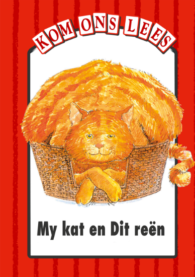 Picture of Kom Ons Lees Rooi Vlak: My kat en Dit reën