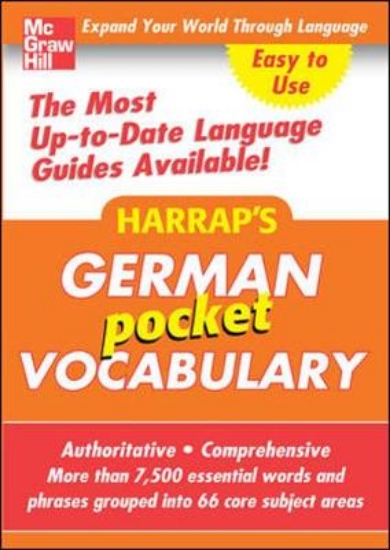 Picture of Harrap's Pocket German Vocabulary