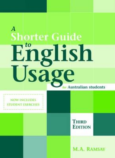 Picture of A Shorter Guide to English Usage for Australian St