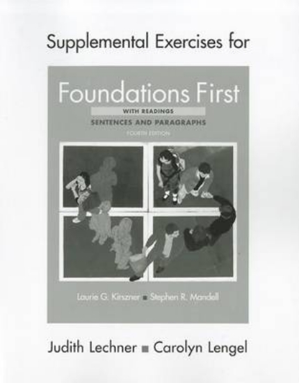 Picture of Supplemental Exercises for Foundations First with