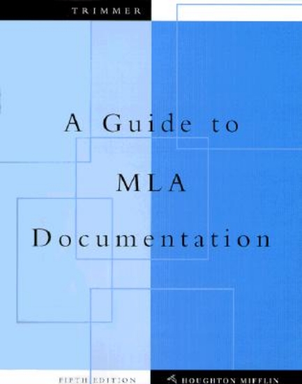 Picture of A Guide to MLA Documentation