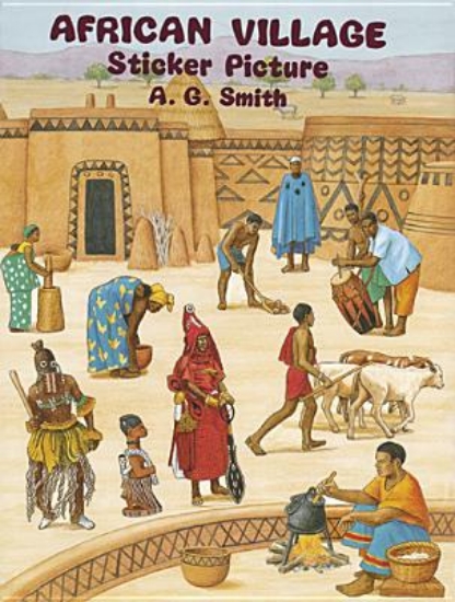 Picture of African Village Sticker Book