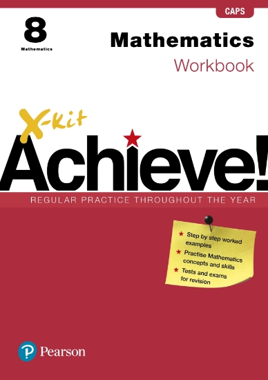 Picture of X-kit Achieve! Mathematics Grade 8 Workbook