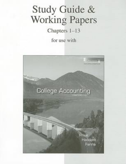 Picture of Study Guide & Working Papers for Use with College