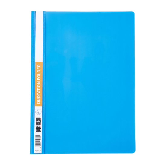 Picture of Quotation Folders PVC: Light Blue Each