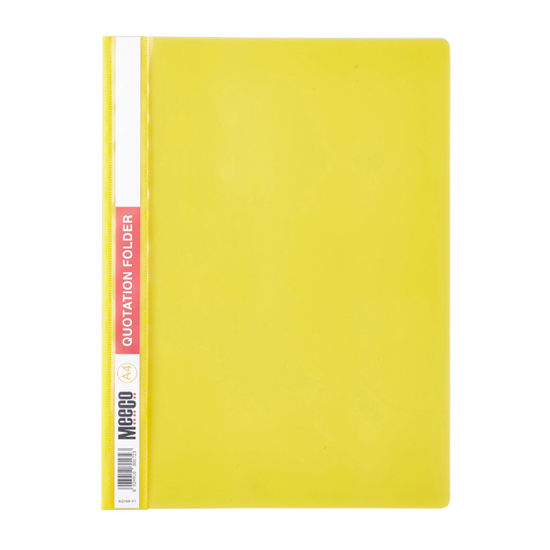 Picture of Quotation Folders PVC: Yellow Each