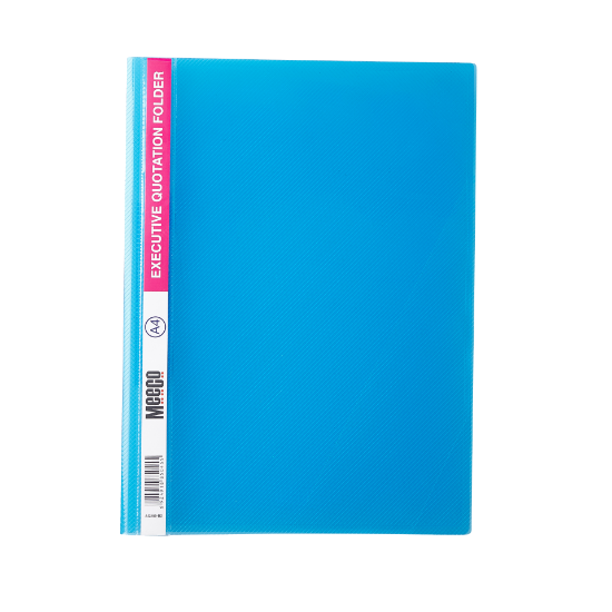 Picture of Executive Quotation Folders PVC: Blue