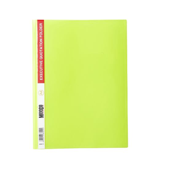 Picture of Executive Quotation Folders PVC: Yellow