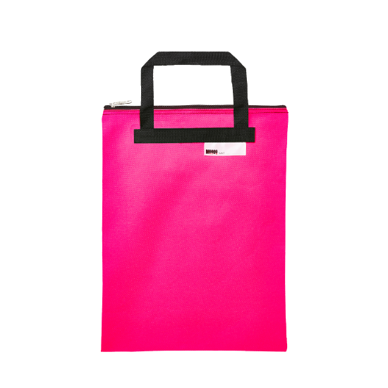 Picture of Meeco Nylon Book Carry Bag Pink 380mm x 290mm