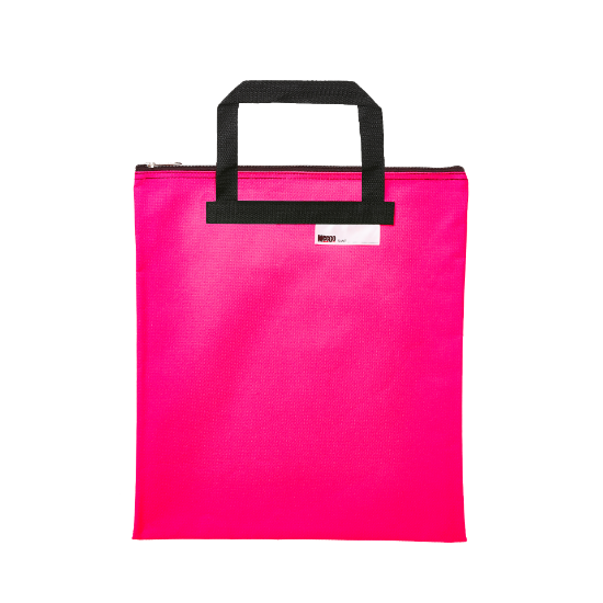 Picture of Meeco Nylon Book Carry Bag Pink 380mm x 340mm