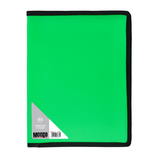 Picture of Meeco A4 Exam Pad Folder Green