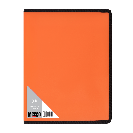 Picture of Meeco A4 Exam Pad Folder Orange