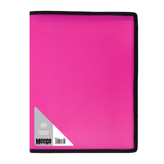 Picture of Meeco A4 Exam Pad Folder Pink