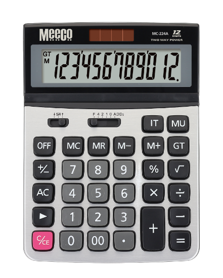 Picture of Meeco 12 Digit Calculator